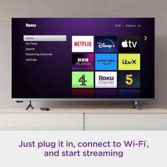 Roku Express (2023) HD Streaming Device - High-Speed HDMI, Standard Remote, Guided Setup, Fast Wi-Fi