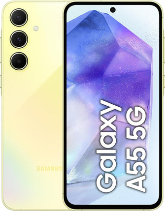 Buy Samsung,Samsung Galaxy A55 5G - 256GB 8GB RAM -  Dual-SIM  - Awesome Lemon, Unlocked - Gadcet UK | UK | London | Scotland | Wales| Near Me | Cheap | Pay In 3 | Unlocked Mobile Phones