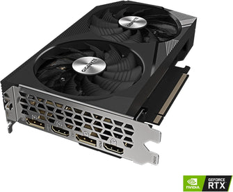 GIGABYTE GeForce RTX 3060 WINDFORCE OC 12G (Rev. 2.0) Graphics Card – 12GB GDDR6, 2X WINDFORCE Fans, 192-bit, GV-N3060WF2OC-12GD