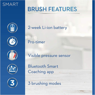 Oral-B Smart 4 4000 3D White Electric Toothbrush Rechargeable - Pink - 6