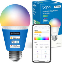 Tapo L535E Matter Smart Bulb E27 – 8.6W, 1055 lm, Dimmable & Tunable, Energy Monitoring, Works with Apple HomeKit, Alexa & Google