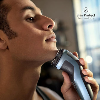 Buy Philips,Philips Electric Shaver Series 3000X - Wet & Dry Electric Shaver for Men in Celestial Blue, with SkinProtect Technology, Pop-up Beard Trimmer, Ergonomic Men's Shaver (Model X3053/00) - Gadcet  | UK | London | Scotland | Wales| Near Me | Cheap | Pay In 3 | Shaver & Trimmer