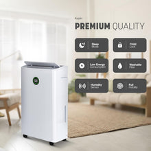 Buy KEPLIN,Keplin 20L Dehumidifier with Digital Display - Air Purifying, Sleep & Laundry Modes, 24-Hour Timer, Ideal for Home & Basement, White - 440W - Gadcet UK | UK | London | Scotland | Wales| Near Me | Cheap | Pay In 3 | Dehumidifiers