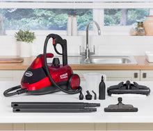 Ewbank SC1000 Dynamo Steam Cleaner & Sanitiser - Eliminates 99.9% of Viruses & Bacteria, Multiple Attachments for Floors, Carpets, Upholstery & Windows