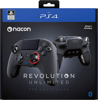 Nacon,NACON Revolution Unlimited Pro Gamepad for PlayStation 4 - Black - Gadcet.com