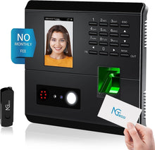 Buy NGTeco,NGTeco MB1 Clock in Machine for Employees Small Business with Face, Fingerprint, RFID and PIN Punching in One, Office Time Card Machine Automatic Punch with APP for iOS Android - Gadcet UK | UK | London | Scotland | Wales| Near Me | Cheap | Pay In 3 | Electronics