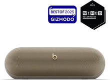 Beats Pill Wireless Bluetooth Speaker & Portable Charger - USB-C, 24H Battery, IP67 Water-Resistant, Apple & Android Compatible, Built-in Microphone - Champagne Gold