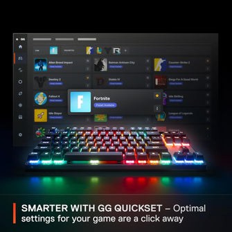 SteelSeries Apex Pro TKL Gen 3 (2025) - HyperMagnetic Gaming Keyboard - Adjustable Actuation - Rapid Trigger - Game-Ready Presets - Protection Mode - Rapid Tap/SOCD - English QWERTY Layout - TKL