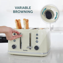 Buy BREVILLE,Breville Zen 4-Slice Cream Toaster with High Lift & Wide Slots | Cream & Silver Chrome - Gadcet UK | UK | London | Scotland | Wales| Near Me | Cheap | Pay In 3 | Toaster