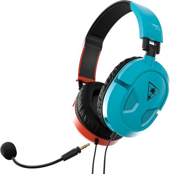 Turtle Beach Recon 50 Gaming Headset - Red/Blue, 3.5mm, Compatible with Switch, Xbox, PS5, PC & Mobile - 6