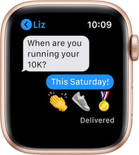 Apple Watch SE 2020 (GPS) 44mm – Gold Aluminium Case with Pink Sand Sport Band