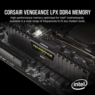 Buy Corsair,Corsair VENGEANCE LPX DDR4 RAM 16GB (2x8GB) 3600MHz CL18 AMD Ryzen Computer Memory - Black (CMK16GX4M2Z3600C18) - Gadcet UK | UK | London | Scotland | Wales| Ireland | Near Me | Cheap | Pay In 3 | RAM