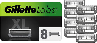 Buy Gillette,Gillette Labs with Exfoliating Bar and Heated Razor Blades, 8 Refills - Gadcet UK | UK | London | Scotland | Wales| Ireland | Near Me | Cheap | Pay In 3 | Health & Beauty