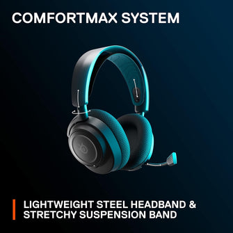 SteelSeries Arctis Nova 7P Wireless PS5 Gaming Headset - Neodymium Drivers, Dual Wireless (PlayStation & Bluetooth), 38H USB-C Battery, Gen2 AI Mic, PS4, PC, Switch, Mobile - Black