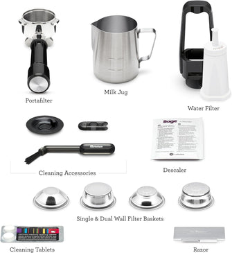 Buy Sage,Sage - The Barista Touch Impress - Bean to Cup Coffee Machine with Grinder and Milk Frother, Brushed Stainless Steel - Gadcet UK | UK | London | Scotland | Wales| Near Me | Cheap | Pay In 3 | Coffee Makers & Espresso Machines