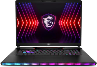 MSI Raider 17" QHD+ 240Hz Gaming Laptop (Intel Core i9-14900HX, NVIDIA GeForce RTX 4070, 32GB RAM, 1TB SSD, Windows 11 Home) – Core Black