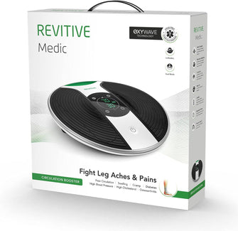 Revitive Medic Circulation Booster - Drug-Free Relief for Aching Legs, Swollen Feet & Ankles