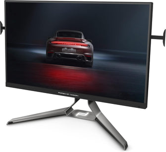 AOC AGON Porsche Design PD32M – 32-Inch 4K UHD Monitor, 144Hz, IPS, 1ms GTG, Light FX, Mini LED UHD, HDR 1400, HDMI 2.1, USB-C 3.2, DP 1.4