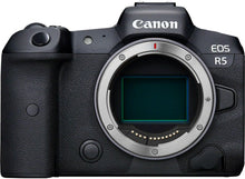 Canon EOS R5 Full-Frame Mirrorless Camera – 8K Video, 45MP CMOS Sensor, DIGIC X Processor, Dual Memory Card Slots, Up to 12 fps Mechanical Shutter, Body Only