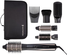 Buy Remington,Remington Blow & Dry Caring Air Styler Hot Brush for all hair lengths, with 6 styling attachments - 25mm, 38mm & 50mm Round Brush, Concentrator, Paddle Brush & Root Boost, Storage pouch, 1200W, AS7700 - Gadcet UK | UK | London | Scotland | Wales| Near Me | Cheap | Pay In 3 | Hot Air Brushes