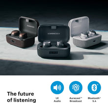 Sennheiser MOMENTUM True Wireless 4 Earbuds - Bluetooth 5.4, Crystal-Clear Sound, Adaptive ANC, 30-Hour Battery, Comfortable Design, Black Copper