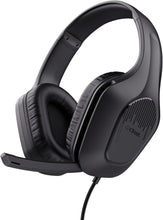 Trust Gaming GXT 418 Rayne Lightweight Gaming Headset - 3.5mm Jack, 50mm Drivers, Foldaway Microphone, Over-Ear, Wired, 2m Cable, Compatible with PC, Xbox, PS4, PS5, Switch, Mobile - Black