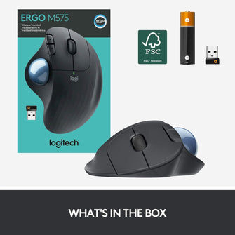 Buy Logitech,Logitech ERGO M575 Wireless Trackball Mouse - Ergonomic Design, Bluetooth & USB, Grey - Gadcet UK | UK | London | Scotland | Wales| Ireland | Near Me | Cheap | Pay In 3 | Mice & Trackballs