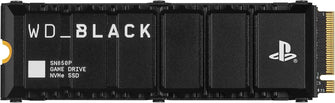 WD_BLACK SN850P 4TB PS5 SSD – Officially Licensed for PlayStation 5, Up to 7300MB/s, M.2 2280 PCIe NVMe, Exclusive Heatsink Design, Internal Gaming SSD, Black