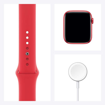 Buy Apple,Apple Watch Series 6 GPS - 44mm, PRODUCT(RED) Aluminium Case with PRODUCT(RED) Sport Band, Regular - Gadcet UK | UK | London | Scotland | Wales| Near Me | Cheap | Pay In 3 | Smart Watches