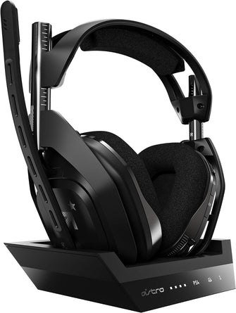 Buy ASTRO Gaming,Logitech G ASTRO (4th Gen) Gaming A50 Wireless Headset + Gaming Charging Station - Black - Gadcet UK | UK | London | Scotland | Wales| Ireland | Near Me | Cheap | Pay In 3 | Gaming Headphones