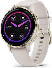 Buy Garmin,Garmin Venu 3S AMOLED GPS smaller sized Smartwatch with All-day Health Monitoring and Voice Functionality, Soft gold stainless steel bezel with ivory case and silicone band - Gadcet UK | UK | London | Scotland | Wales| Ireland | Near Me | Cheap | Pay In 3 | Watches