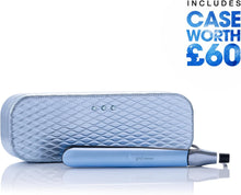 ghd Chronos Hair Straighteners – Icy Blue, Iced Luxe Vanity Case, 3X Faster Styling, 85% More Shine, 24-Hour HD Results, Limited Edition, UK Plug