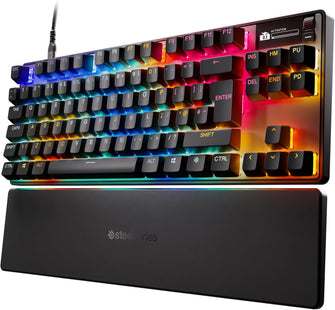 SteelSeries Apex Pro TKL Gen 3 (2025) - HyperMagnetic Gaming Keyboard - Adjustable Actuation - Rapid Trigger - Game-Ready Presets - Protection Mode - Rapid Tap/SOCD - English QWERTY Layout - TKL