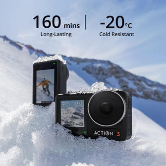 Buy DJI,DJI Osmo Action 3 Standard Combo, Waterproof Action Camera with 4K HDR & Super-Wide FOV, 10-Bit Color Depth, HorizonSteady, Cold Resistant & Long-Lasting, Vlogging Camera for YouTube - Gadcet UK | UK | London | Scotland | Wales| Near Me | Cheap | Pay In 3 | Action Cameras