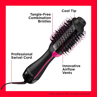 Revlon One-Step Hair Dryer & Volumizer for Mid to Long Hair, Ionic Ceramic Technology, RVDR5222