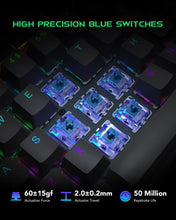 Buy Black Shark,Black Shark Sixgill K2 RGB Mechanical Gaming Keyboard, 105 Keys UK Layout, Blue Switches, Full Anti-Ghosting, Aluminum Base, for PC Gamers - Gadcet UK | UK | London | Scotland | Wales| Near Me | Cheap | Pay In 3 | Keyboards
