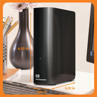 Buy Western Digital,WD 18TB Elements Desktop External Hard Drive - USB 3.0, Black - Gadcet UK | UK | London | Scotland | Wales| Near Me | Cheap | Pay In 3 | External Hard Drive