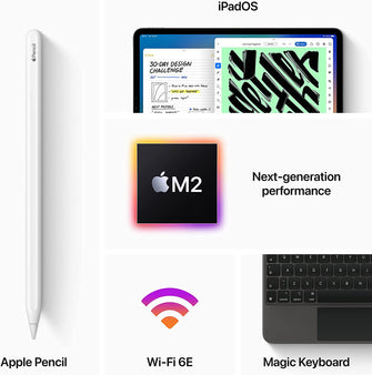 Apple,Apple 2022 12.9-inch iPad Pro (Wi-Fi, 256GB) - Space Grey (6th generation) - Gadcet.com