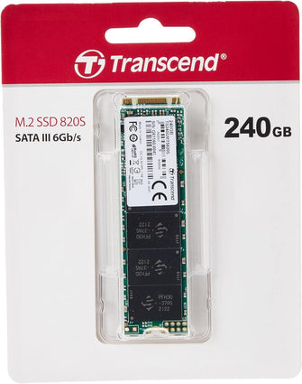 Buy Transcend,Transcend MTS820S 240 GB M.2 2280 SATA III 6 Gb/s Internal Solid State Drive (SSD) 3D TLC NAND (TS240GMTS820S) - Gadcet UK | UK | London | Scotland | Wales| Near Me | Cheap | Pay In 3 | Hard Drive