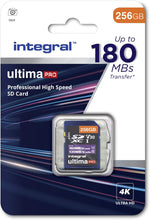 Buy Integral,Integral 256GB SD Card 4K Video Read Speed 180MB/s and Write Speed 130MB/s SDXC V30 U3 180-V30 Our Fastest Ever High Speed SD Memory Card - Gadcet UK | UK | London | Scotland | Wales| Ireland | Near Me | Cheap | Pay In 3 | Memory Card