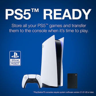 Buy Seagate,Seagate Licenced PlayStation Game drive for PS4 & PS5 - 2TB HDD Portable USB 3.0 - Black - Gadcet.com | UK | London | Scotland | Wales| Ireland | Near Me | Cheap | Pay In 3 | Electronics