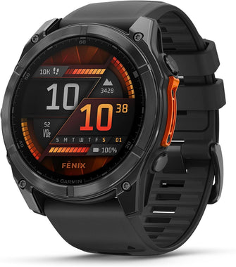 Garmin fēnix 8 Premium Multisport GPS Smartwatch 51mm AMOLED, Slate Gray