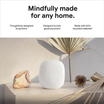 Buy Google,Google Wifi Pro – Wi-Fi 6e Mesh router snow, Pack of 1 - Gadcet.com | UK | London | Scotland | Wales| Ireland | Near Me | Cheap | Pay In 3 | Network Cards & Adapters