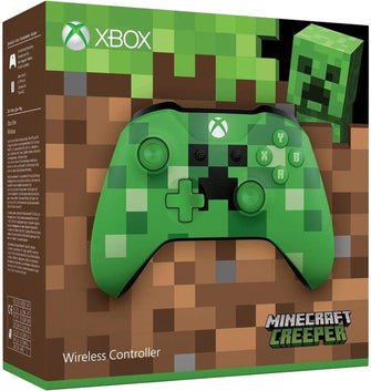 Buy Xbox,Official Xbox Wireless Minecraft Creeper Controller - Gadcet UK | UK | London | Scotland | Wales| Ireland | Near Me | Cheap | Pay In 3 | Video Game Console Accessories