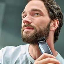 Philips Series 5000 Beard & Hair Trimmer for Men, 40 Length Settings, Self-Sharpening Blades, UK Plug - BT5502/13