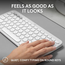Buy Logitech,Logitech Pebble Keys 2 K380s, Multi-Device Bluetooth Wireless Keyboard with Customisable Shortcuts,Slim and Portable, Easy-Switch for Windows/macOS/iPadOS/Android/Chrome OS, QWERTY UK Layout, White - Gadcet UK | UK | London | Scotland | Wales| Ireland | Near Me | Cheap | Pay In 3 | Keyboards
