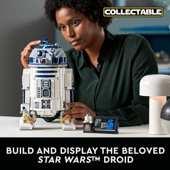 LEGO Star Wars R2-D2 Droid Building Set for Adults, Collectible Display Model, 75308