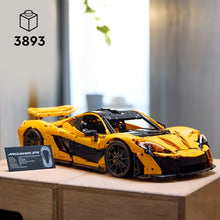 LEGO Technic McLaren P1 Hypercar Building Set (42172) – V8 Piston Engine, 7-Speed Gearbox, Collectible Scale Model for Adults