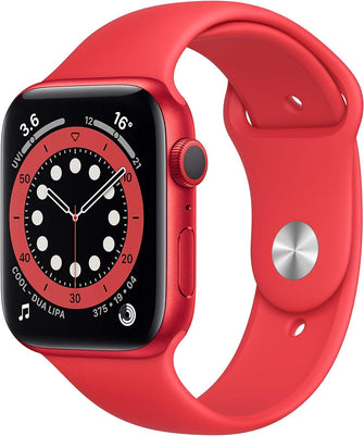 Buy Apple,Apple Watch Series 6 GPS - 44mm, PRODUCT(RED) Aluminium Case with PRODUCT(RED) Sport Band, Regular - Gadcet UK | UK | London | Scotland | Wales| Near Me | Cheap | Pay In 3 | Smart Watches