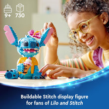 LEGO Disney Stitch Building Toy for Kids 9+, with Ice-Cream Cone & Character Figure, Fun Birthday Gift (43249)